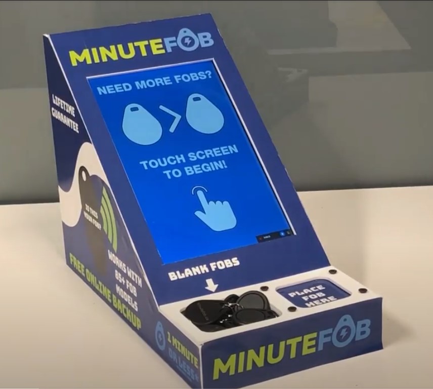 MinuteFob Condo Key Fob Copy Kiosk